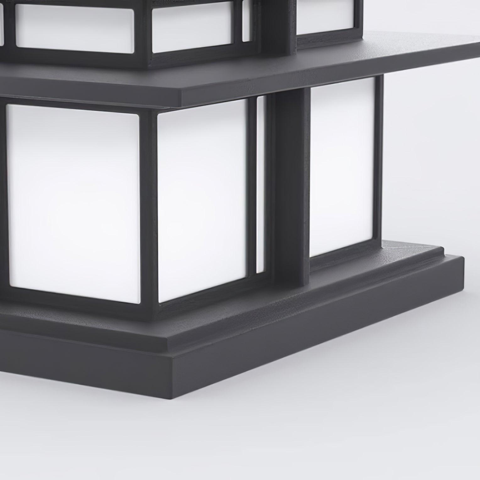 Colonne lumineuse solaire extérieure Boilyn – IP65, résistance UV et couleur