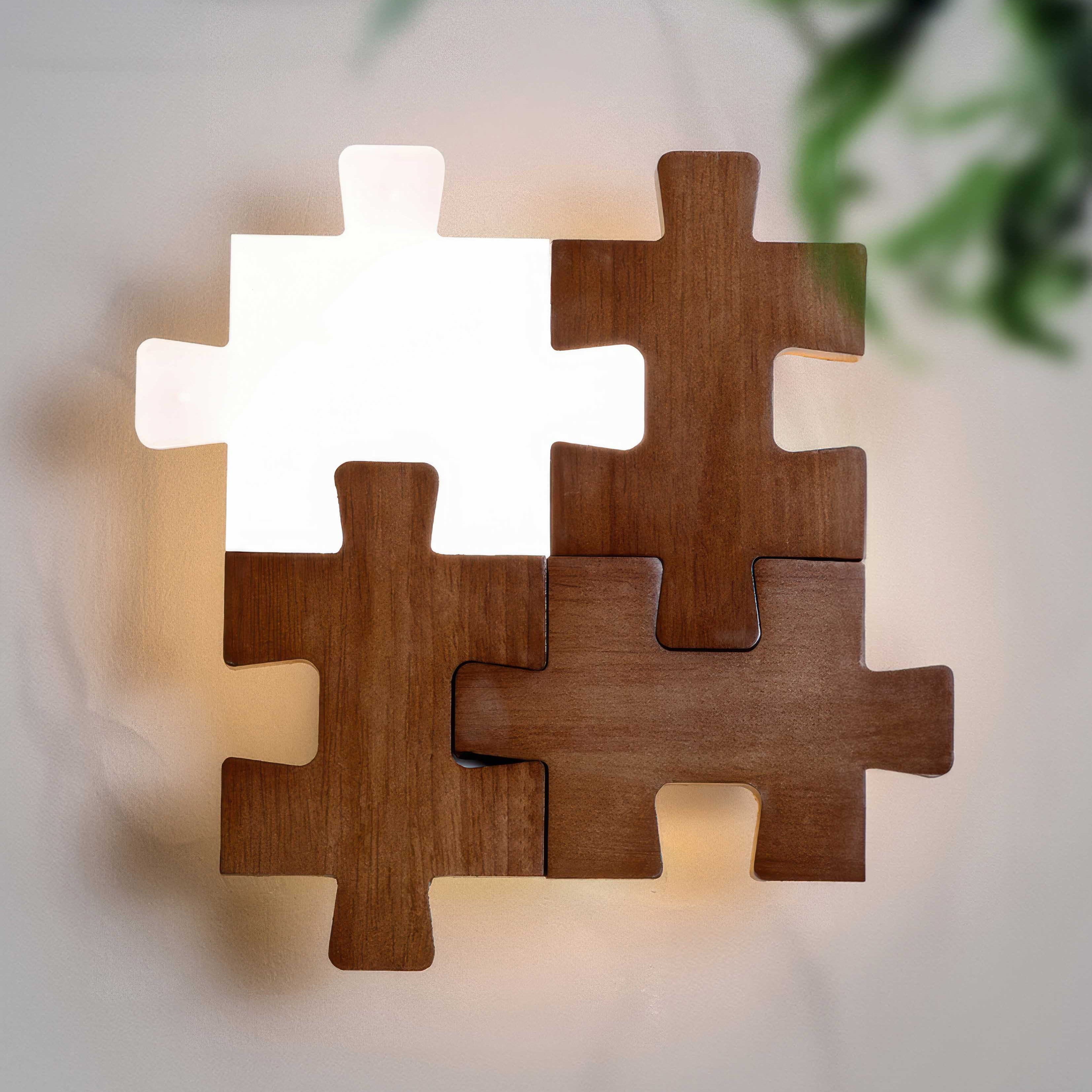 Applique murale PuzzleGlow