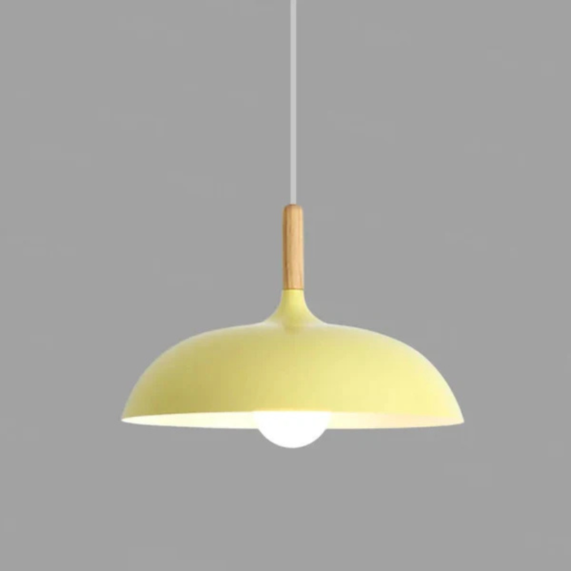 Plafonnier Scandinave Bois et Métal