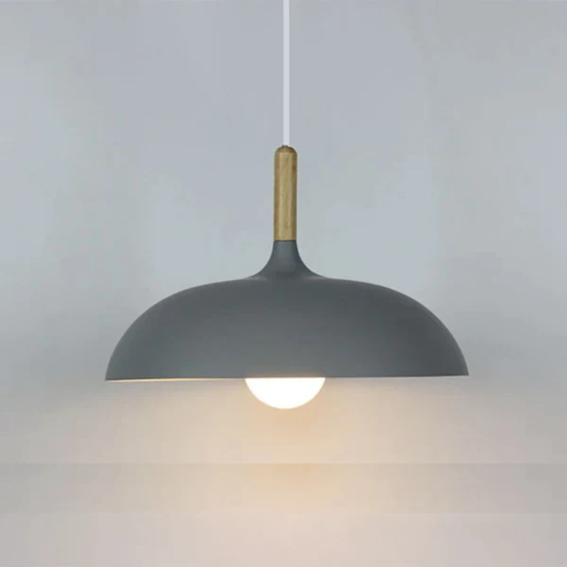 Plafonnier Scandinave Bois et Métal