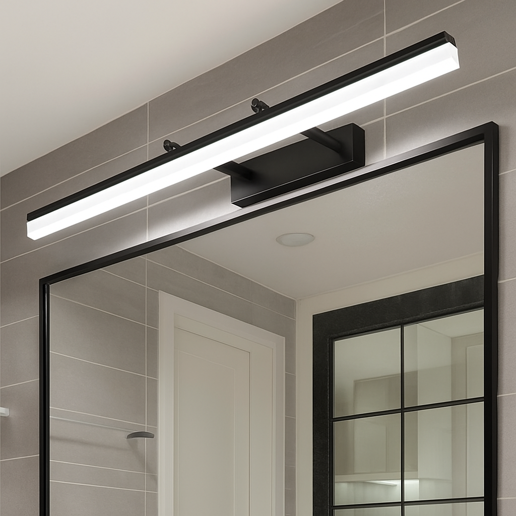 Applique LED pour miroir ou tableau en aluminium Mamy, 2 tailles